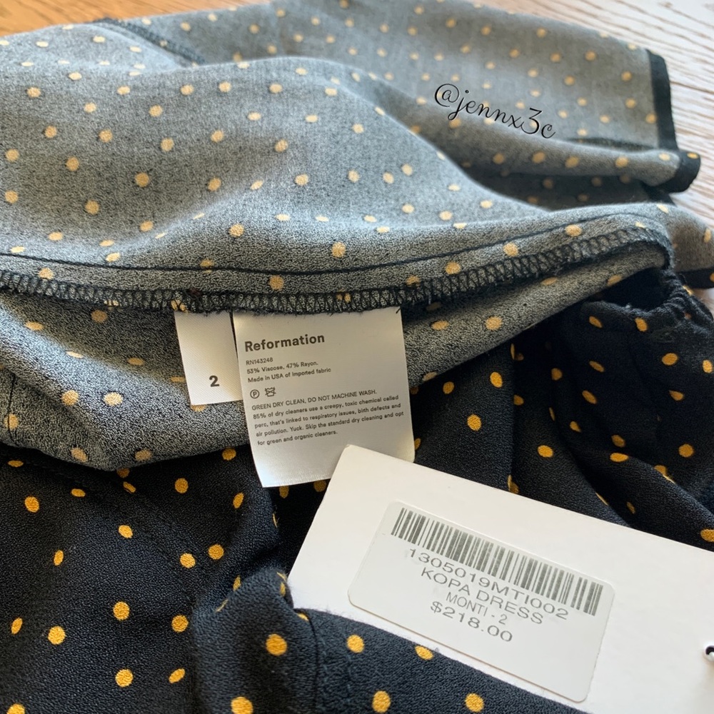 ❌[SOLD]❌Reformation Kopa Dress || Monti - Picture 15 of 16